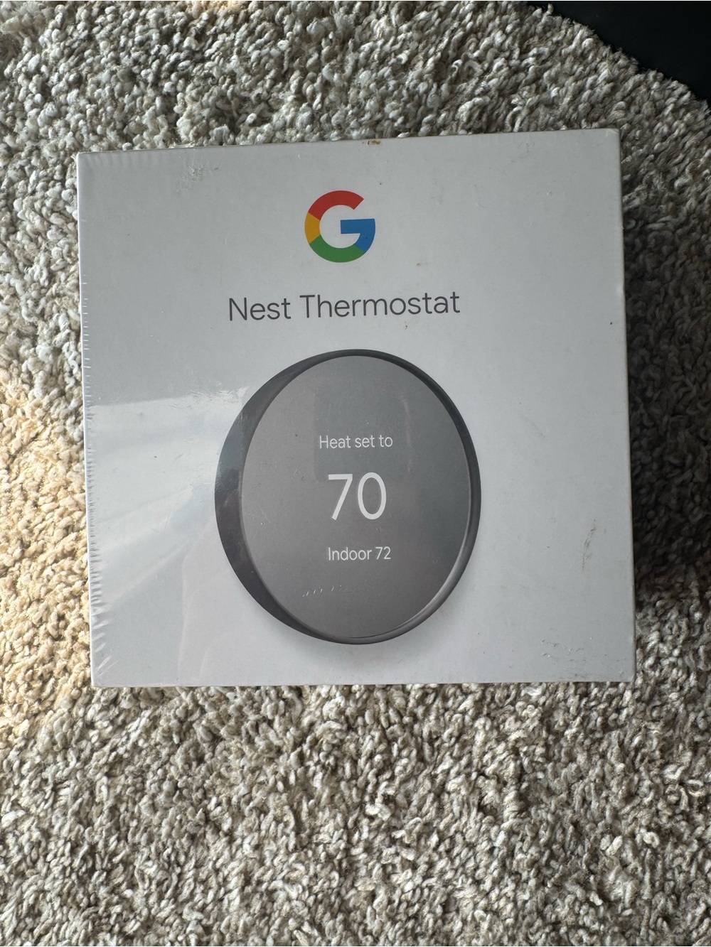 Google Nest Thermostat – Charcoal – Brand New Sealed